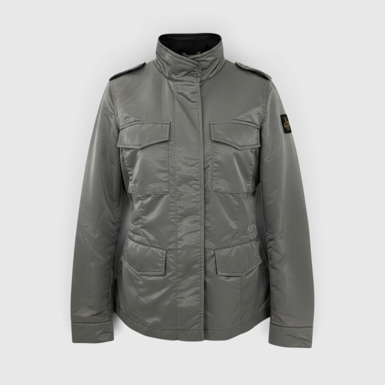 Γυναικείο Utility Jacket σε Γκρι-Χακί Χρώμα / Pre-Owned